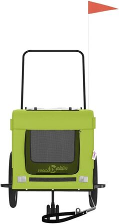 Причіп для собак та котів Eisen-Rahmen, Oxford-Gewebe, PVC-дах, 63x123x66 см, чорний, модель 93916