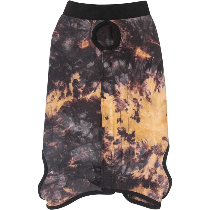 Корсет для собак після операції, після кастрації/стерилізації, дихаючий, анти-витік ран, м'який, регульований, XL (Tie-Dye, X-Large)