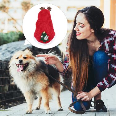 Костюм для собаки/кішки Holibanna на Новий Рік: теплий зимовий костюм (M)