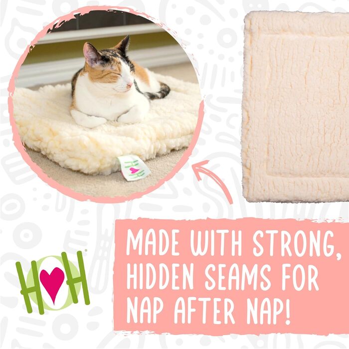 Собача підстилка Hugglehounds Hugglemat XS 50,8x61 см, кремова