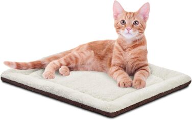 Підстилка для ліжка тварини K&H PET PRODUCTS з самонагрівом, 53,3 x 43 x 3 см (овес/шоколад)