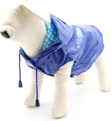 Регенкожух Croci Raindrop, блакитний, 30 см