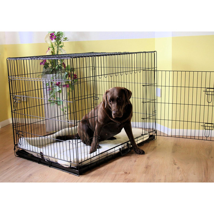 Клітка для собак MYPETS X-Treme Safe з піддоном, для дому та вулиці, 91x60x66 см