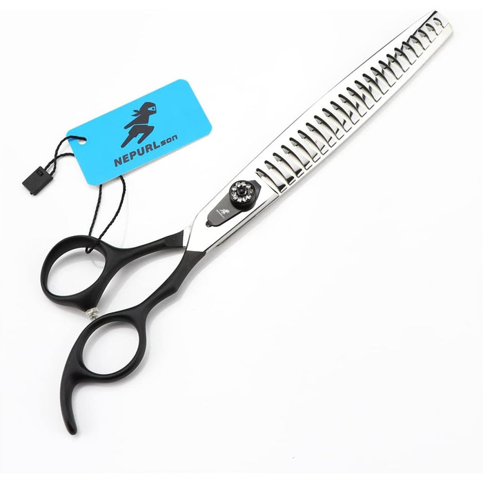 Професійна витончувальна ножиця для грумінгу собак та котів, 8 дюймів, з зубчастими лезами