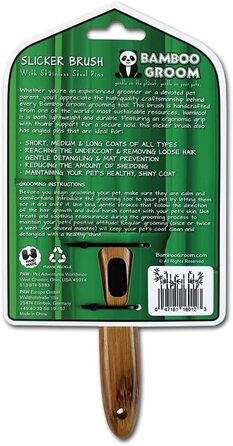 Щітка Slicker з нержавіючих шпильок, середня