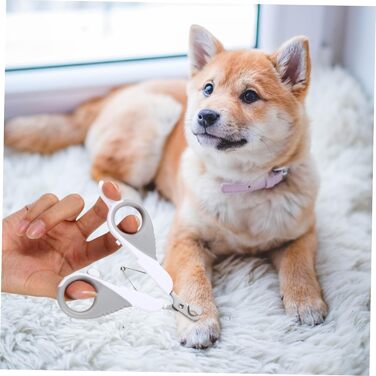 Ножиці для обрізання кігтів домашніх тварин BESPORTBLE - 2 шт. для собак та котів. Якісні, з нержавіючої сталі, для точної гігієни кігтів.