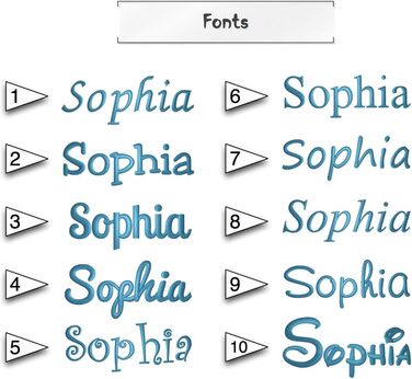 Декоративний лежак для собак KIDDI-MEDIA з вишивкою імені та аплікаціями, бежевий