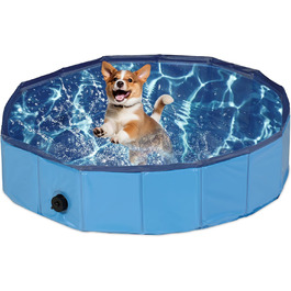 Reaxdays Миска для собак з охолодженням, 30 x 120 см, Fatbar, PVC & MDF, для собак, миска для води