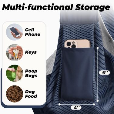 Сумка-переноска для собак та котів, блакитна, для подорожей