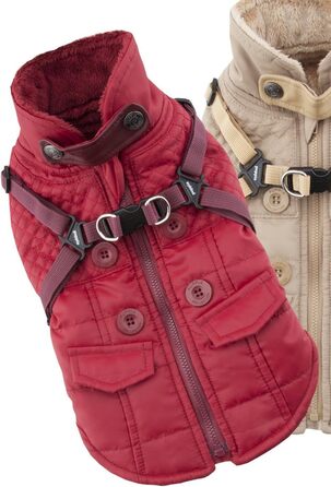 Пупа Вікес, Вінтерманте - зимова шапка з помпоном (червона)