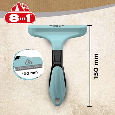 Щітка для вичісування підшерстка DeShedder L для великих собак (коротко- та довгошерстих)