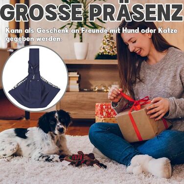 Сумка-кенгуру для собак та котів | Ергономічна сумка-кенгуру для прогулянок | Підходить для маленьких собак та кошенят, блакитна