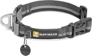 Нашийник для собак RUFFWEAR Web Reaction, гранітно-сірий, 43-51 см