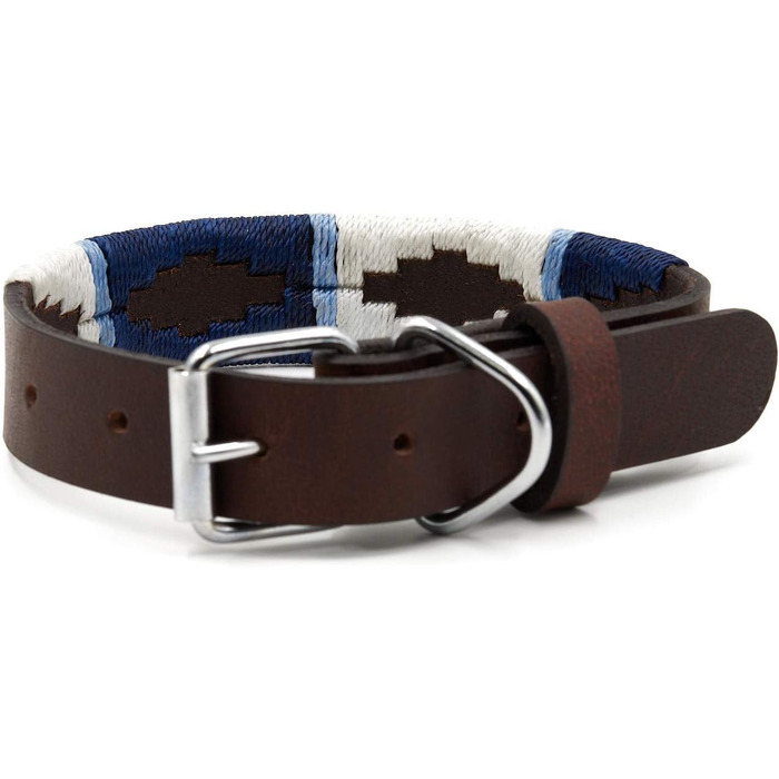 Шкіряний нашийник для собак Gaucho Goods Torero, розмір L