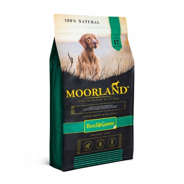 Сухий корм Moorland беззерновий для активних собак, мікс смаків, 12 кг