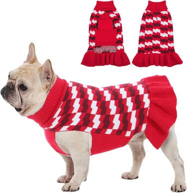 Пуловер для сук собак, теплий та стильний