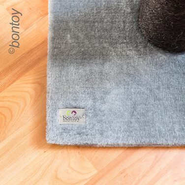 Драпак для котів Bontoy Paul I 40 x 40 x 90 см | Стабільний | з 2 іграшками | для дряпання та ігор