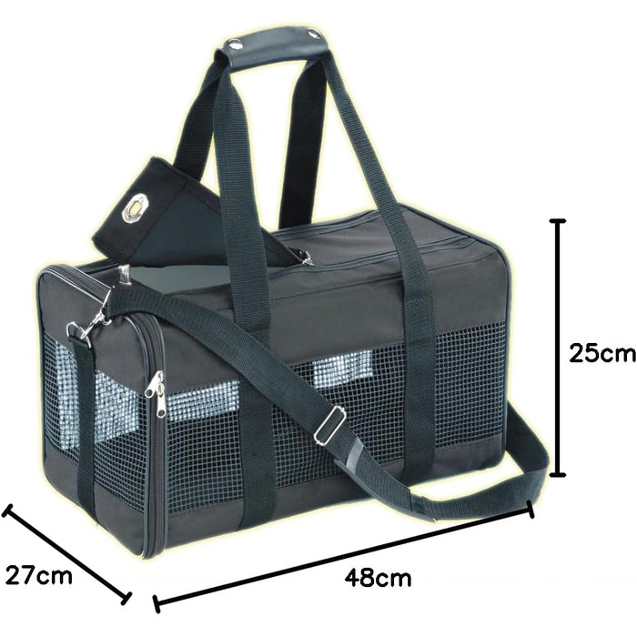 Сумка Nobby Tasche SILAN чорного кольору, 44 x 27 x 25 см, 1 шт.