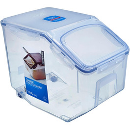 LocknLock Küchen Caddy 12L: Контейнер для зберігання продуктів з кришкою | 35 x 23 x 27 см