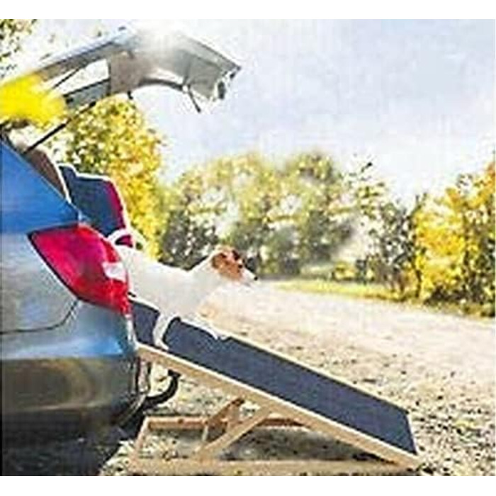 Рампа для собак та котів, регульована висота, складана, антиковзка, 100 см