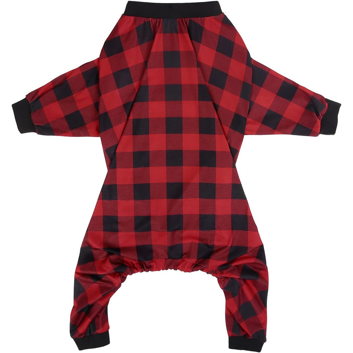 Піжама для собак HDE, комплект, теплий, для собак M-3XL, в клітинку, XL