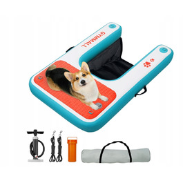 Надувна платформа-трап для собак: вихід із води (басейн, озеро, море)