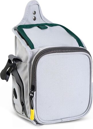 Сумка для ласощів для собак ALLSOPETS з інтегрованим диспенсером для відходів та кількома кишенями, біла