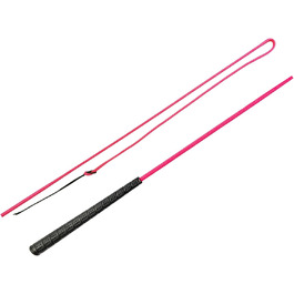 Братка для коней: гумова батаска, 120 см, рожева. Ідеально для їзди верхи та бодіворку.