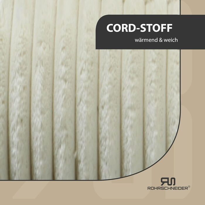 М'яке ліжко для собак та котів Rohrschneider Kuschelsofa Deluxe | З антиковзною основою | З корзиною для маленьких та середніх тварин | Бежеве, 50x70x15 см