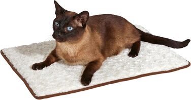 Матрац для собак Karlie Orthomat, білий/коричневий, 60 x 40 см