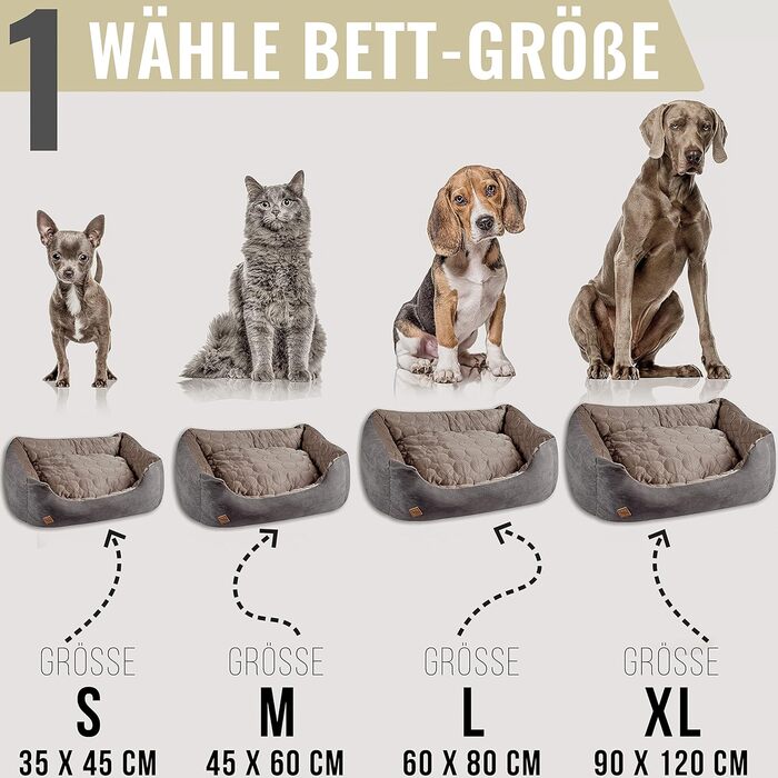 Ліжко для собак Ne&no® 2 в 1: охолоджуючий та зігріваючий матеріал, середні породи, 80x60 см, миється. Персоналізоване собаче ліжечко, блакитне, 35x45 см