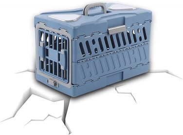 Трагеція для котів: складана переноска для котів та цуценят, для подорожей, авто, літака та прогулянок