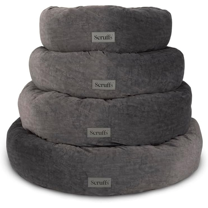 Нашийник для собак Scruffs Oslo Ringbett, розмір M, 55 см, сірий