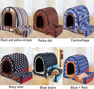 Будинок для собак великого розміру з дахом, для лабрадора, заспокійлива печера, середній розмір, можна прати, ортопедичний матрац, плетений кошик, підігрівальний матрац, проти тривоги, Джамбо, невеликий намет, міцний