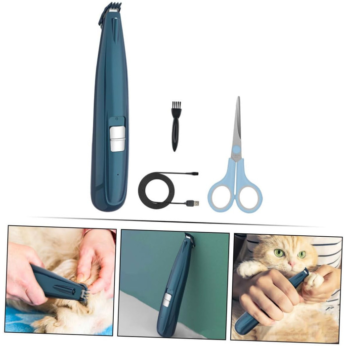 Електричний триммер для кігтів котів та собак, акумуляторний, безпечний для тварин, для професійного та домашнього використання