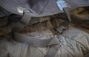 Захисна автомобільна ковдра Eleoption: водовідштовхувальна, антиковзаюча, для собак, сидінь, багажника, заднього сидіння (чорна)