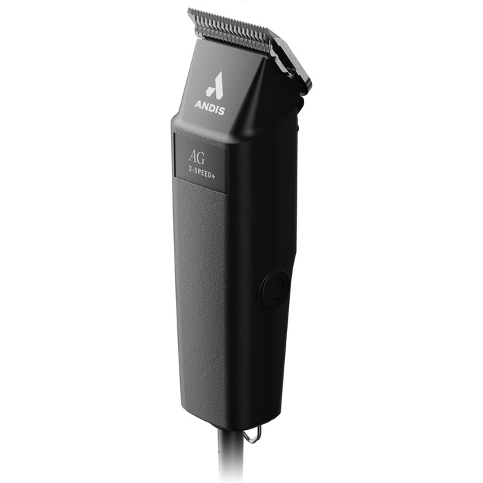 Професійна машинка для стрижки тварин Andis AG 12845, 2 швидкості, легка, знімне лезо, для всіх порід собак та котів, чорна