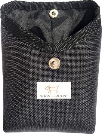 Сумка для ласощів/корму ручної роботи (Чорний) - німецька якість