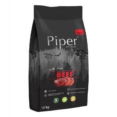 Сухий корм для собак Dolina Noteci Piper Animals з яловичиною, 12 кг