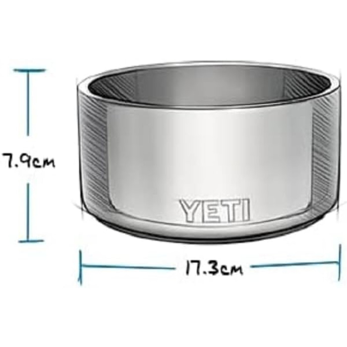 YETI Boomer - годівниця для собак, чорна, 4 літри