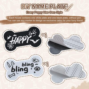 Будка для собак Jiupety, XL, 51x46x46 см, коричнева. Зручне ліжко-будка для собак вагою 7-14 кг, для дому