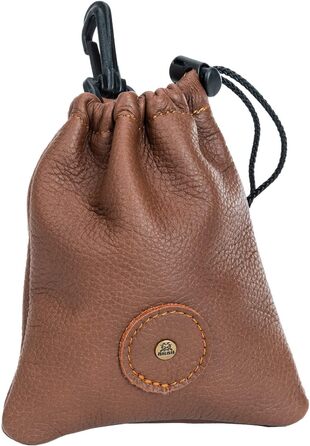 OUTDOORDINO Сумка для ласощів для собак з преміум-шкіри оленя - сумка для тренування собак, міцна та надійна