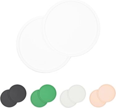 Силіконовий килимок для собак Waggo Habit - 2 шт. (великий, білий) - для маленьких, середніх та великих порід, миючий, стійкий