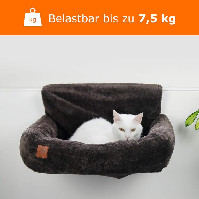 Преміум лежак для котів Lucky, м'яке спальне місце на батарею