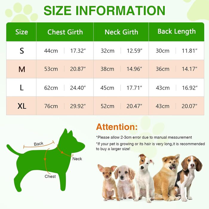 Зимова куртка для собак, водовідштовхувальна, тепла, м'яка, вітрозахисна з кріпленням для повідка, світловідбиваюча, на блискавці, з регульованою застібкою, для маленьких та середніх собак (зелена, сіра, XL)