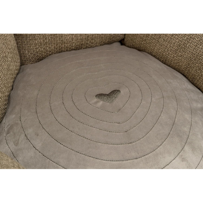 Кругле ліжко для собак TRIXIE Viviana, діаметр 50 см, коричневе - м'яке ліжко з велюрової тканини, корзина для маленьких собак, інтегроване подушка, неслизьке дно, можна прати - 37548, розмір 50x50x20 см