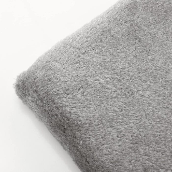 Килимок для котів на підвіконня, ліжко для котів, м'який, сірий, миючий, 50 x 35 см