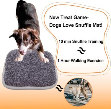 Schnüffelmatte для собак Britimes: інтерактивна килимок-іграшка, повільне годування, зменшення стресу, розвиває навички, годівниця для ласощів