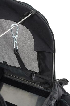 Мотоциклетна сумка для собак і котів PETBAG XS (2-5 кг), водонепроникна, з вентиляцією, для багажника або сидіння, з кордури