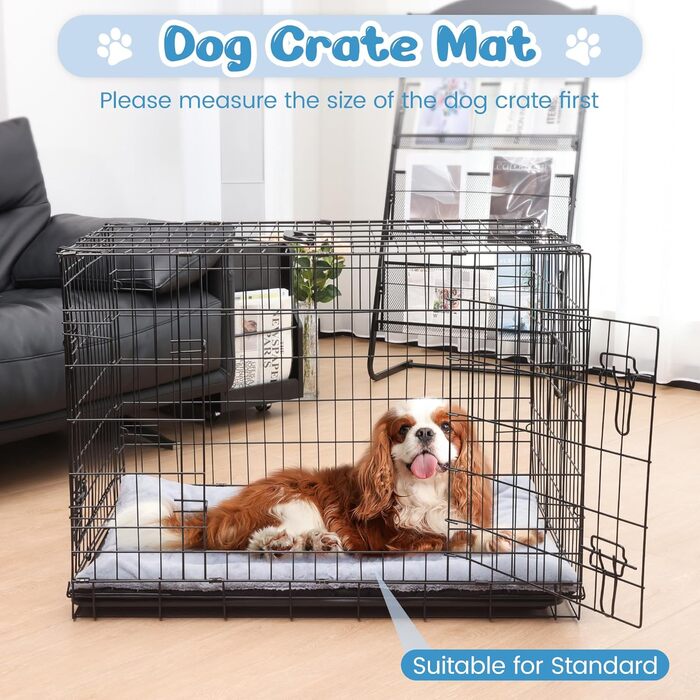 Крісло-лежанка для собак середніх порід, 90x60 см, сіре, з антиковзною основою